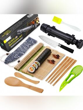 NWT 15 Piece Sushi Making Kit